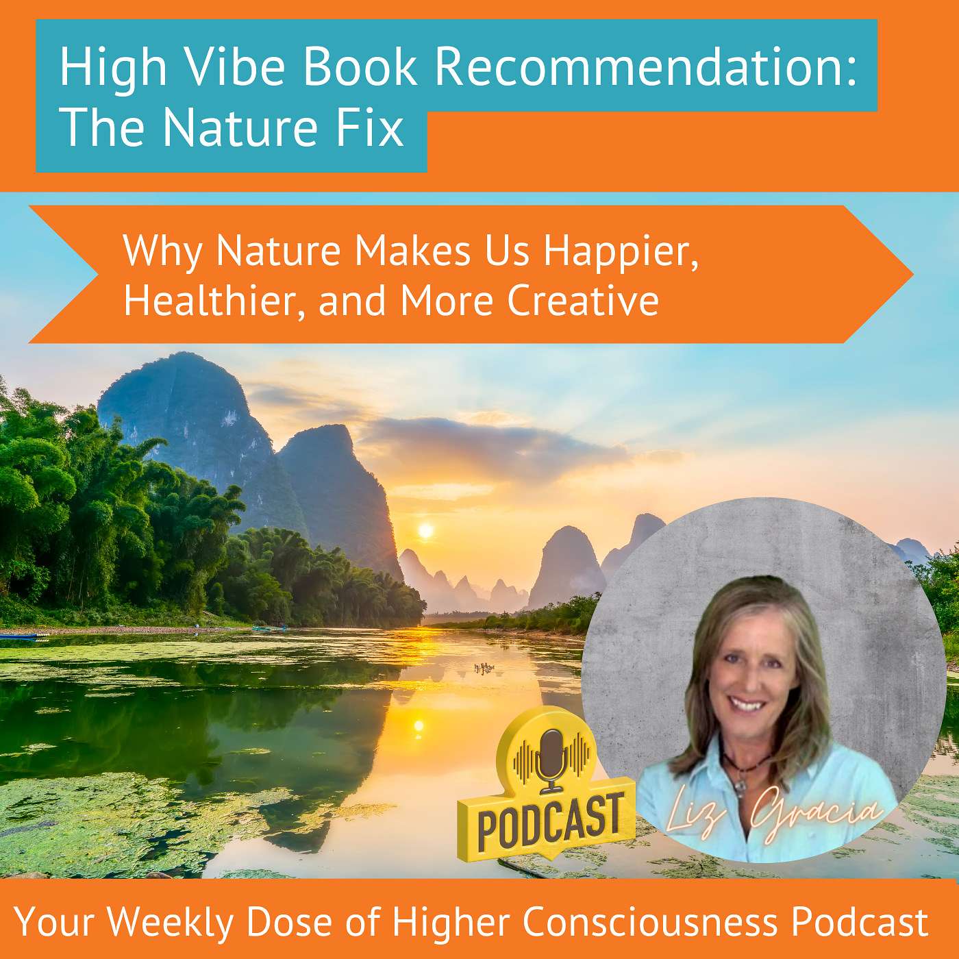 Book Review Podcast of The Nature Fix: Why Nature Makes Us Happier, Healthier, and More Creative