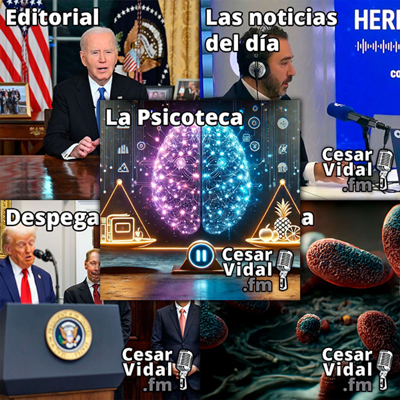 Programa Completo de La Voz de César Vidal - 22/01/25