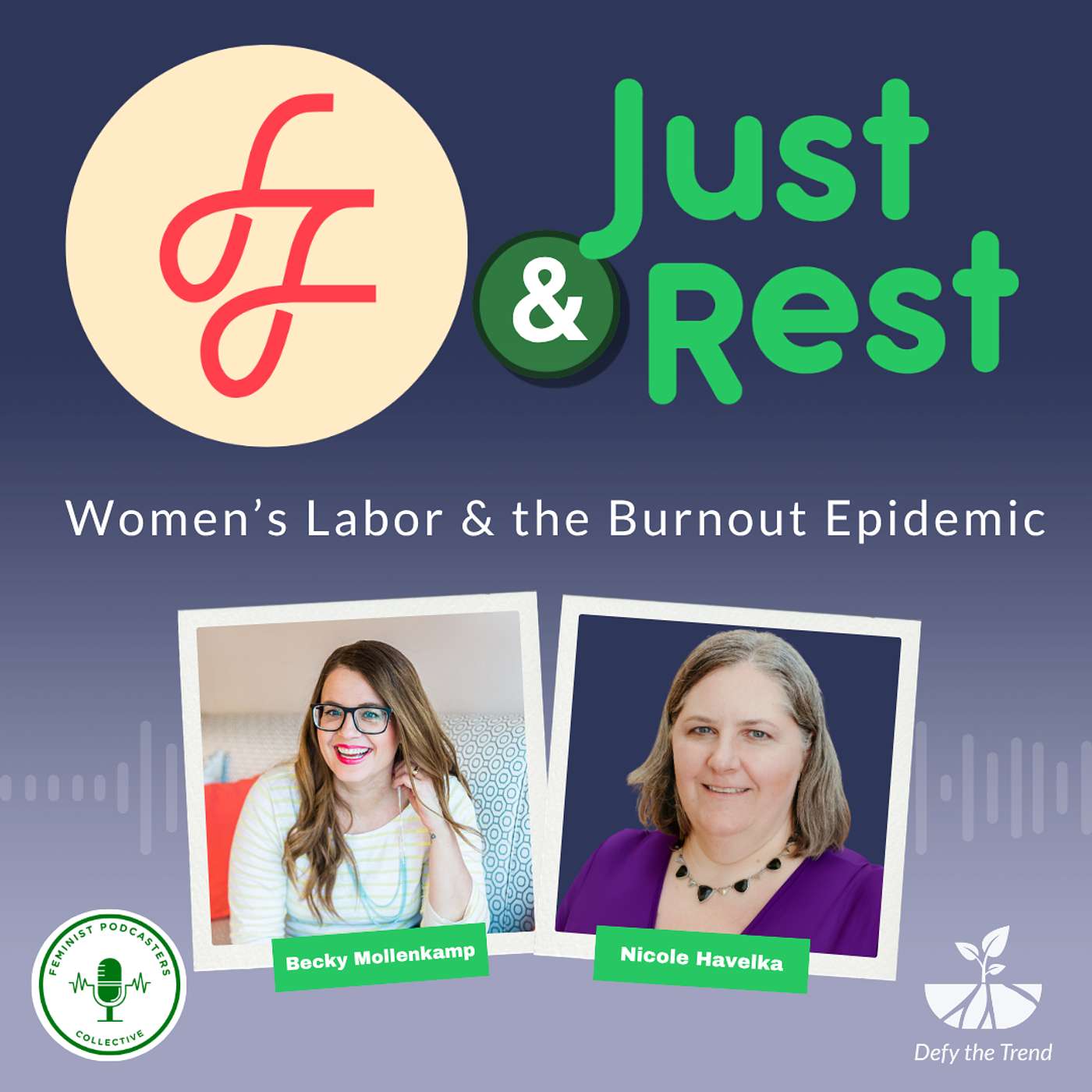 “You're Not Lazy, You're Depleted: Invisible Labor & the Burnout Epidemic” episode artwork