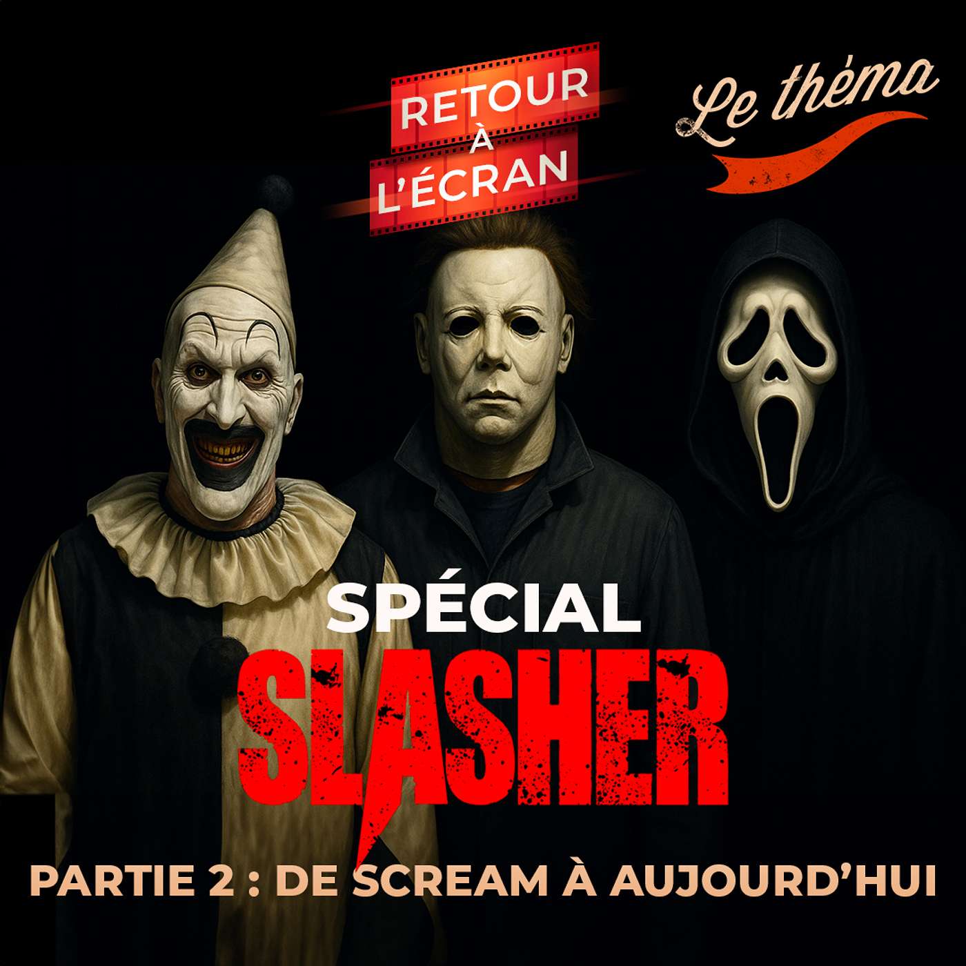 Retour à l'Écran Le Théma - Spécial Slasher - Part 2 de Scream à Aujourd'hui