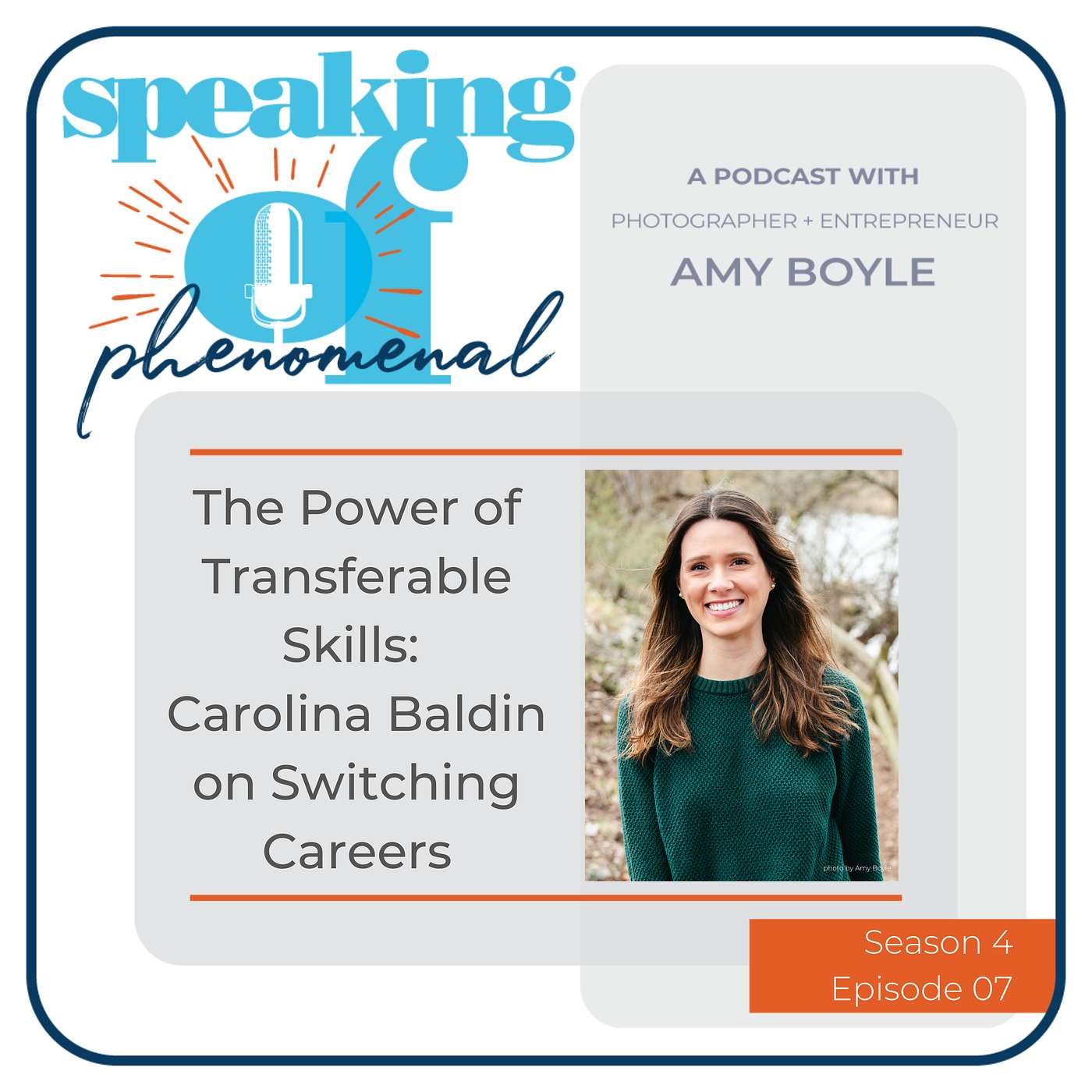 Speaking of Phenomenal Podcast - The Power of Transferable Skills: Carolina Baldin on Switching Careers