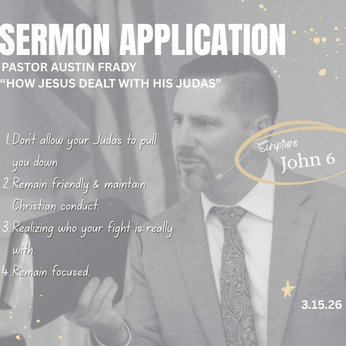 How Jesus Dealt with His Judas