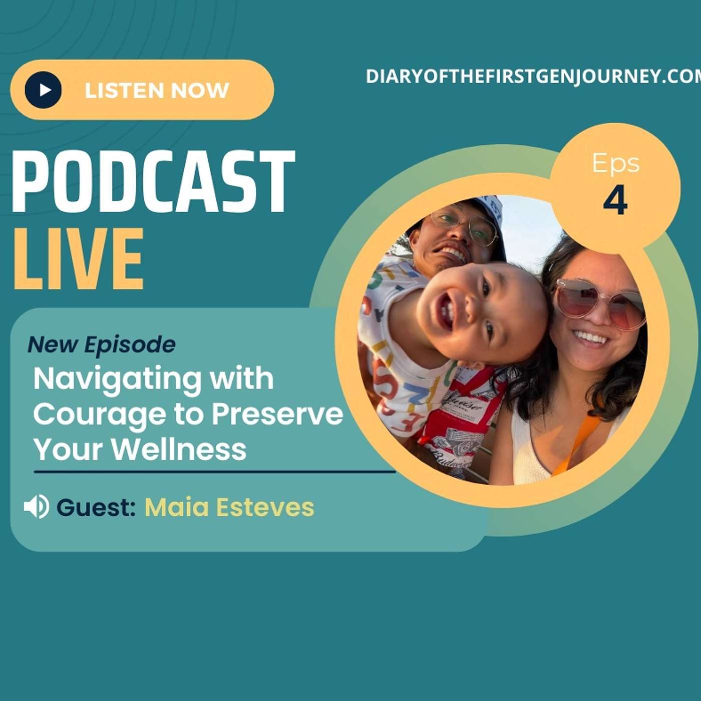 E4 - Maia Esteves & Navigating with Courage to Preserve Your Wellness