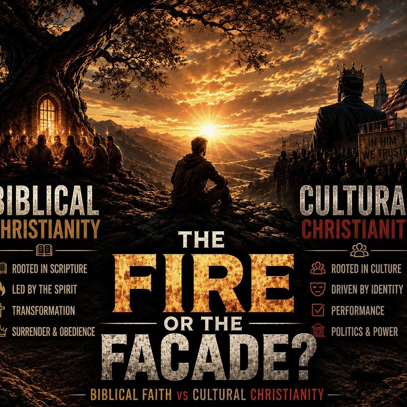 The Fire or the Facade: Biblical Christianity vs Cultural Christianity (Part 1)