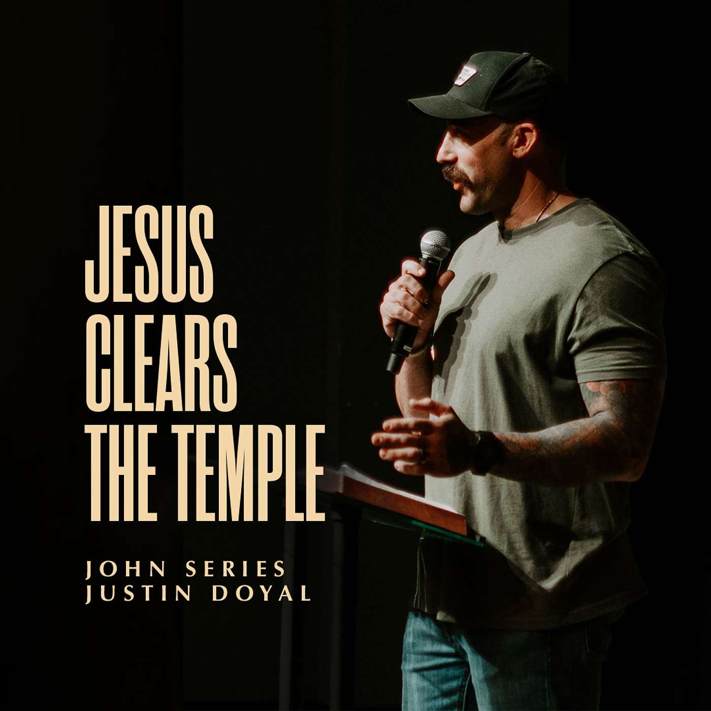 Jesus Clears the Temple With Justin