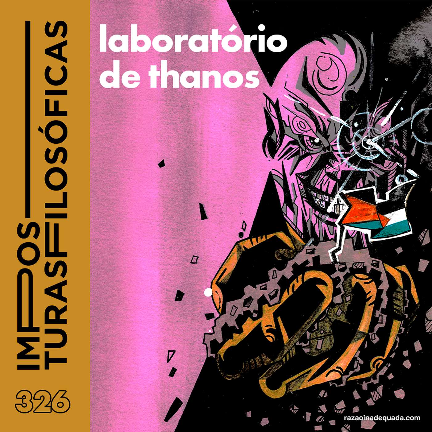 #326 laboratório de thanos | a ameaça interna, Safatle episode artwork