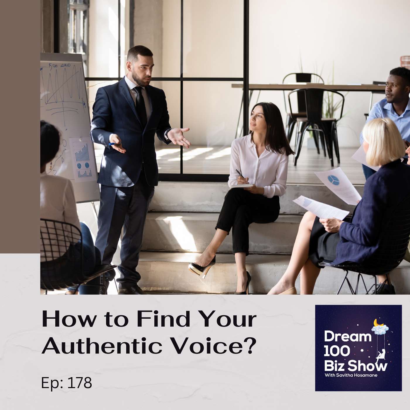 178th Episode : How to Find Your Authentic Voice as an Entrepreneur?