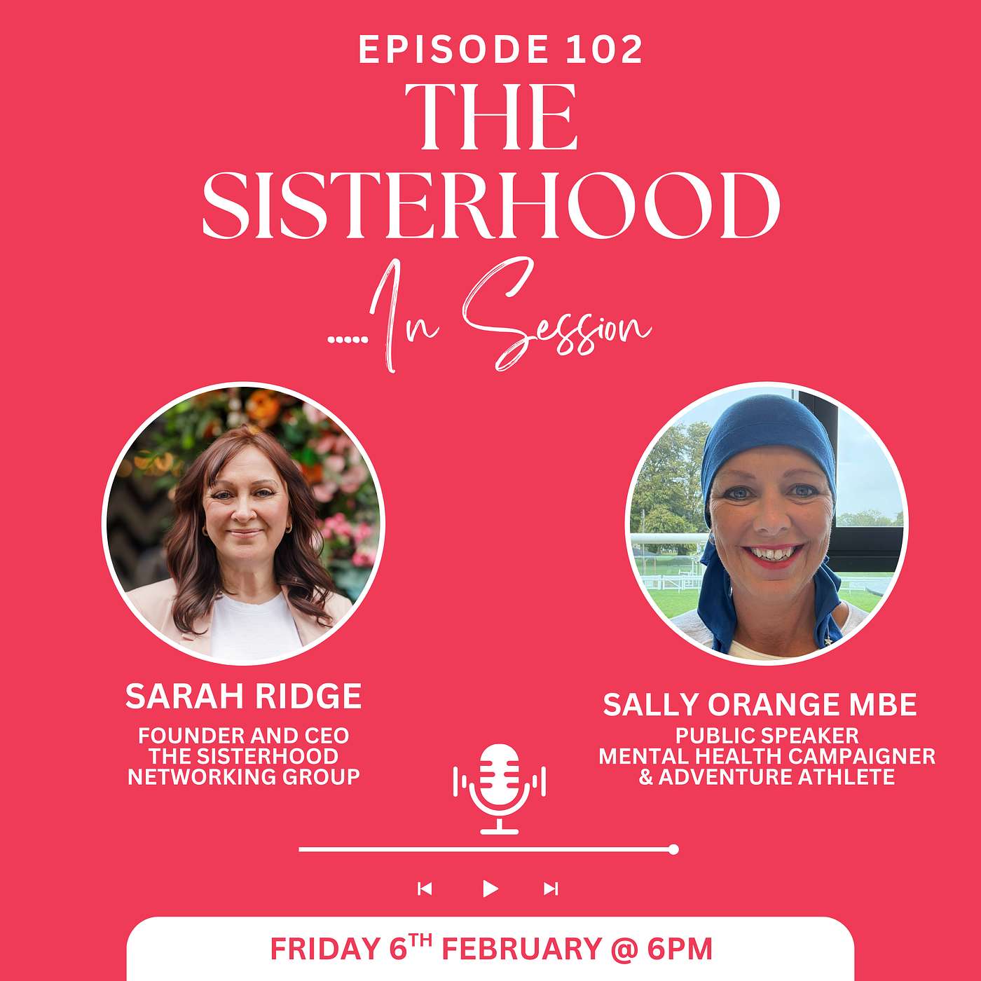 With Sally Orange MBE.....Public Speaker...Mental Health Campaigner & Adventure Athlete With Sally Orange MBE.....Public Speaker...Mental Health Campaigner & Adventure Athlete