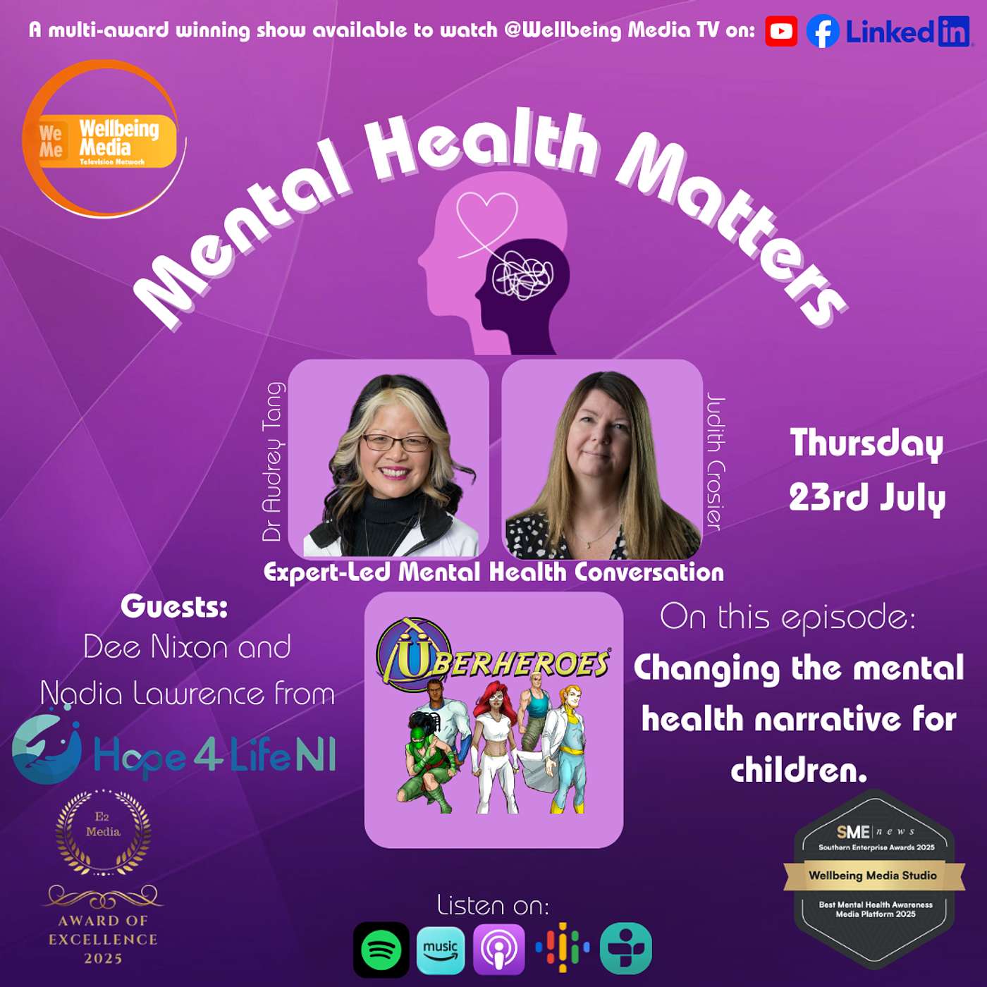 Changing the Mental Health Narrative for Children episode artwork