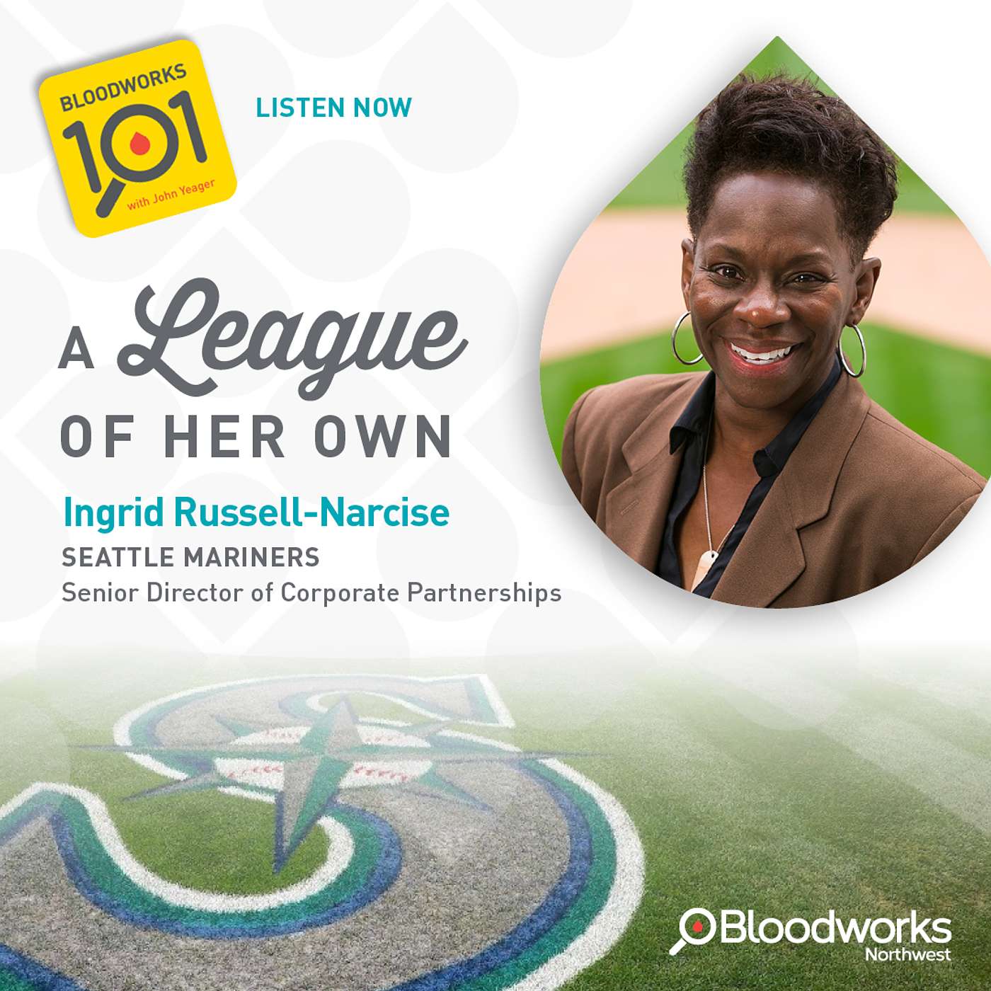 "A League of Her Own: Ingrid Russell-Narcise Seattle Mariners" (S4 E20) episode artwork
