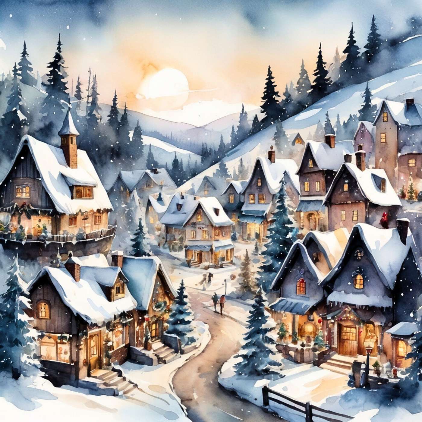 Cozy Winter Journey to Success