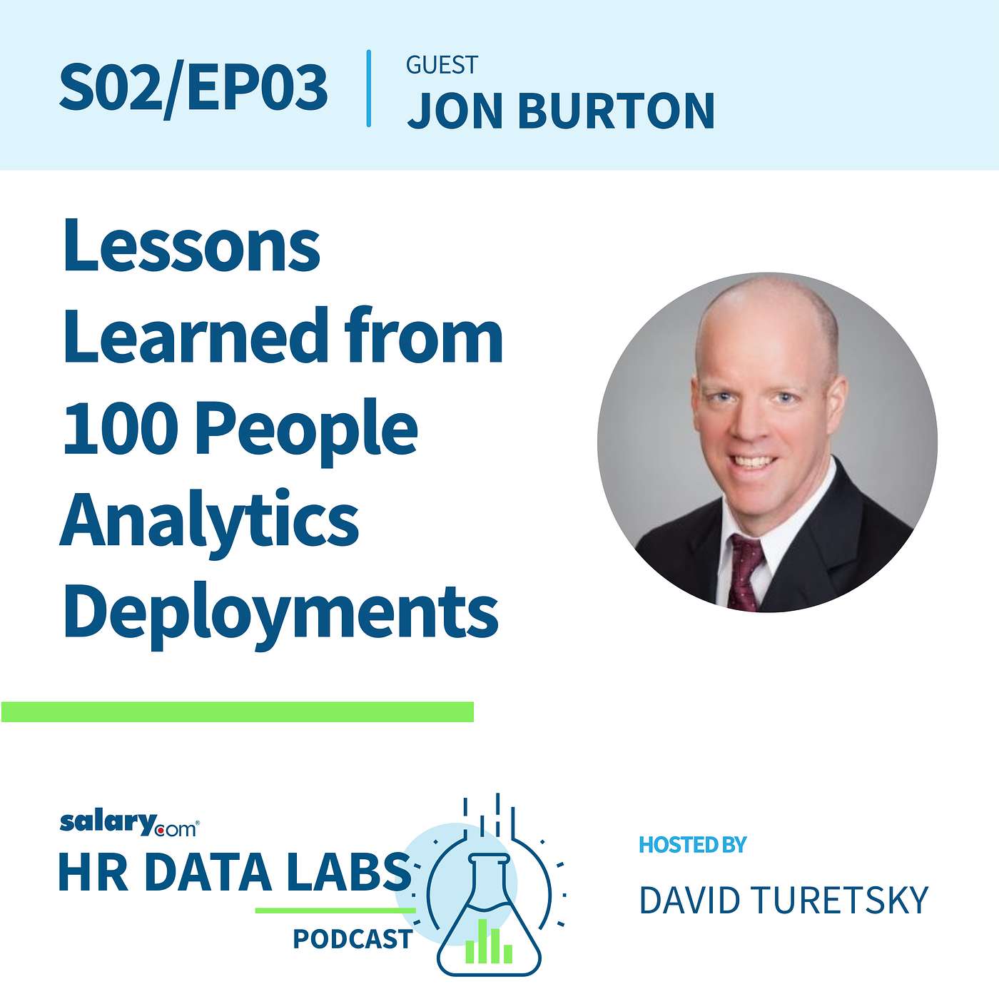 cover of episode Jon Burton - Lessons Learned from 100 People Analytics Deployments