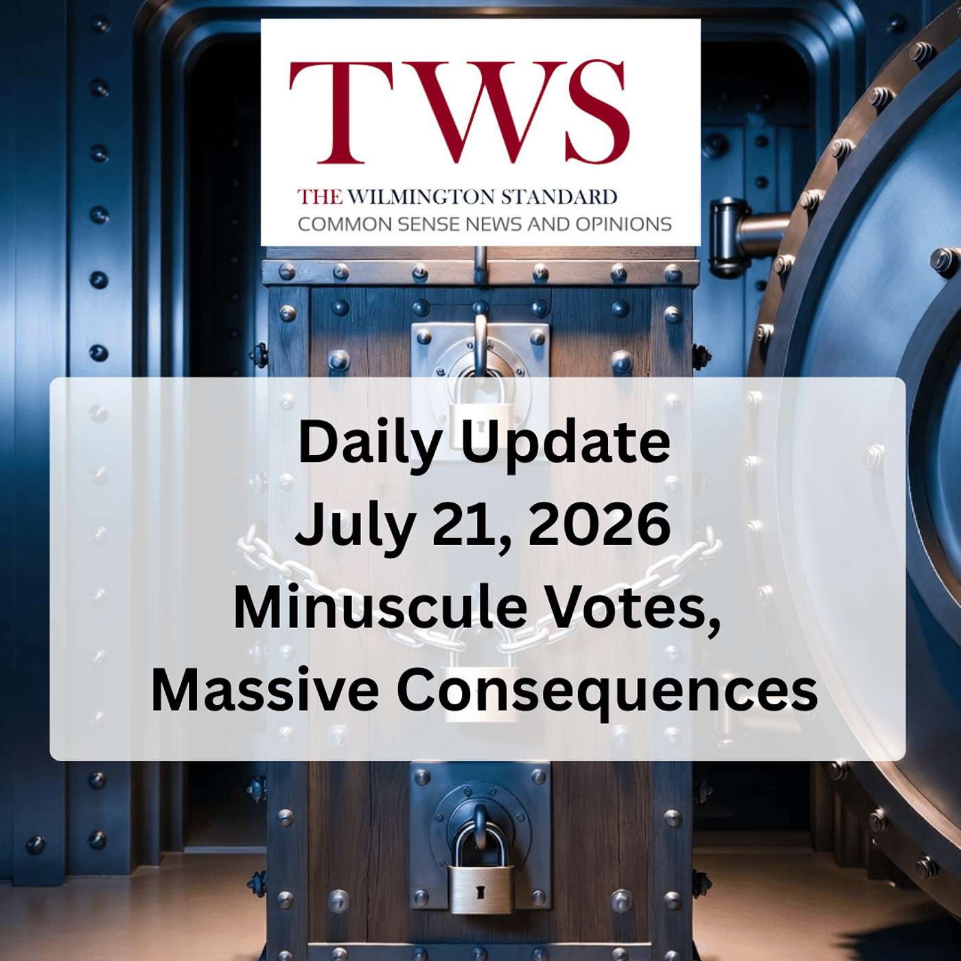 Minuscule Votes, Massive Consequences: Non‑Citizen Registrations and Election Confidence in North Carolina - July 21, 2026 episode artwork