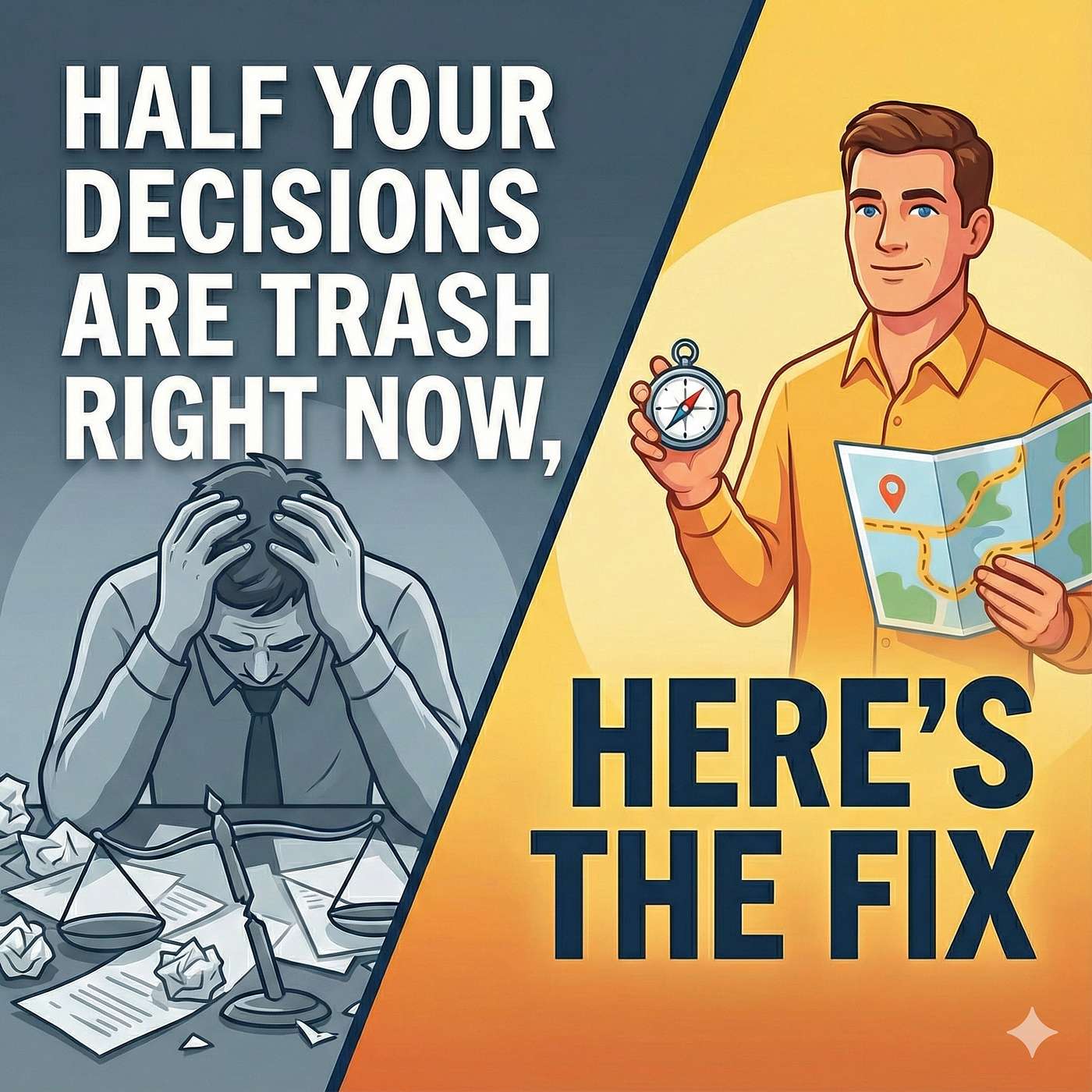 285 - Half Your Decisions Are Trash Right Now, Here’s The Fix