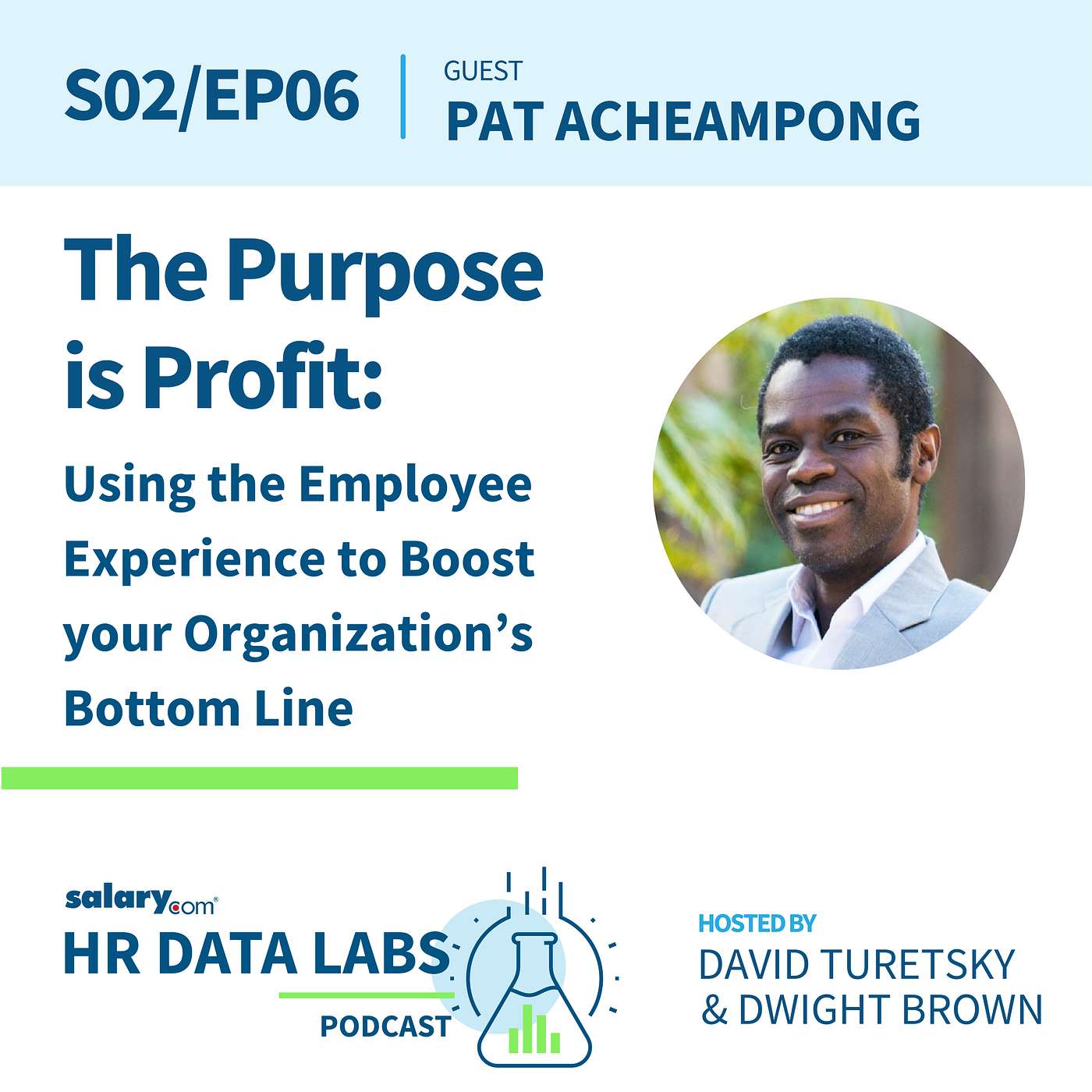 cover of episode Pat Acheampong - The Purpose is Profit: Using the Employee Experience to Boost your Organization's Bottom Line
