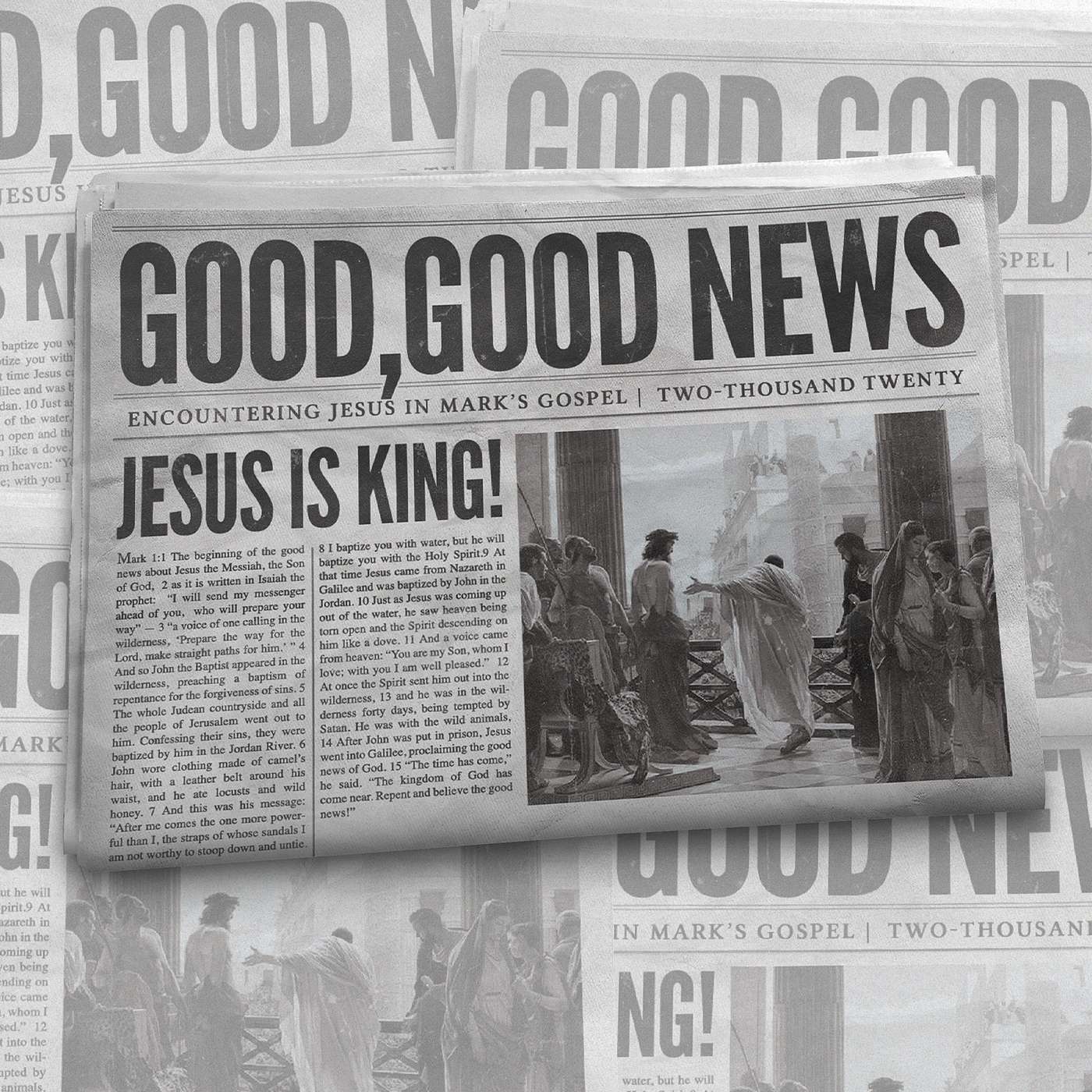 Good Good News: Jesus Suffers & Dies- Mark 15