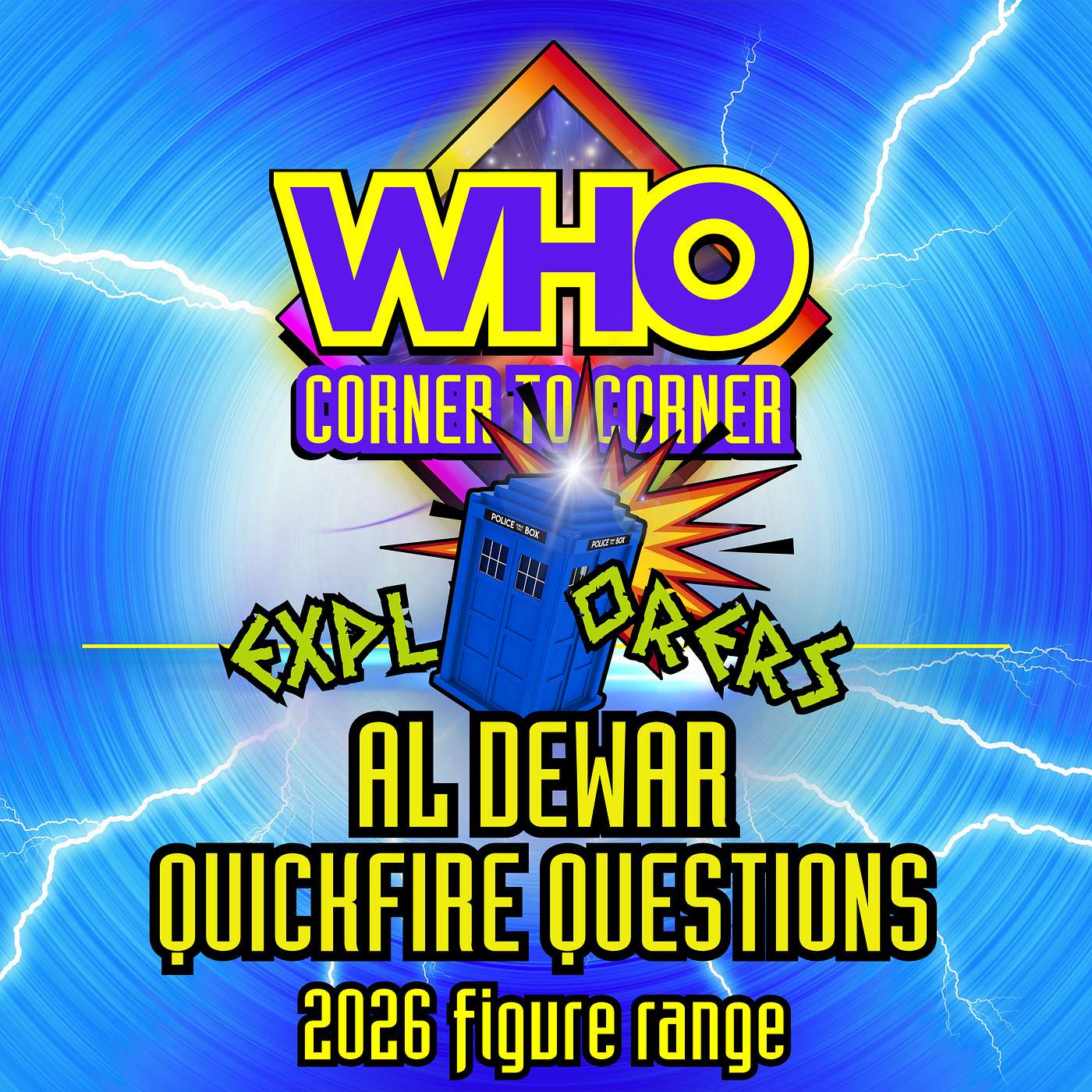 Al Dewar takes Quickfire Questions from Doctor Who Fans 🚀
