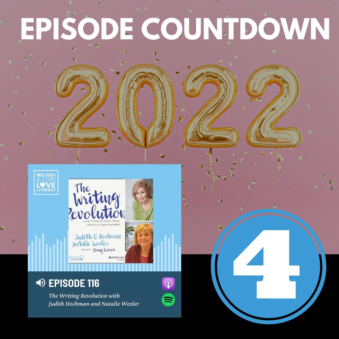 2022 COUNTDOWN: #4 - podcast episode cover