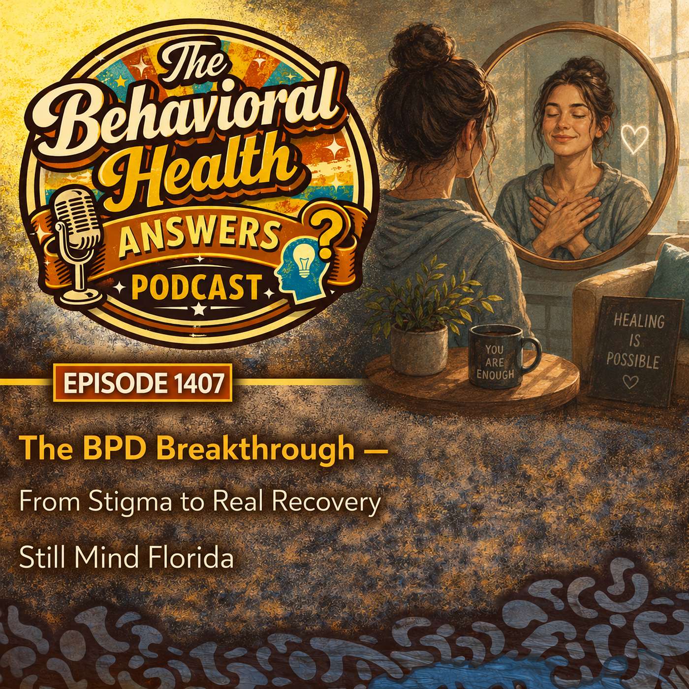 Episode 1407: The BPD Breakthrough - From Stigma to Real Recovery | Still Mind Florida episode artwork
