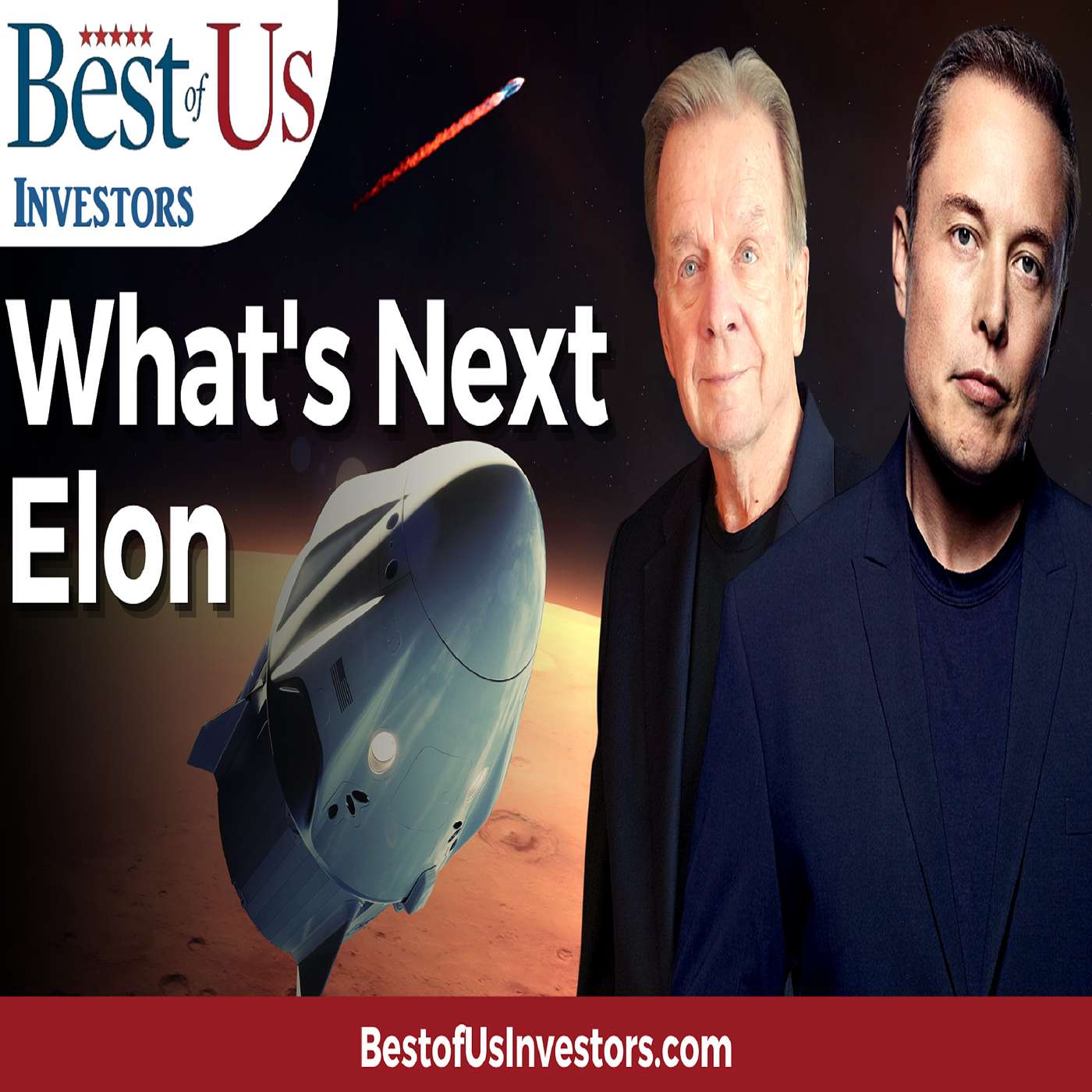 cover of episode What's Next Elon Musk - SpaceX and Starlink Low Orbit Satellite Internet