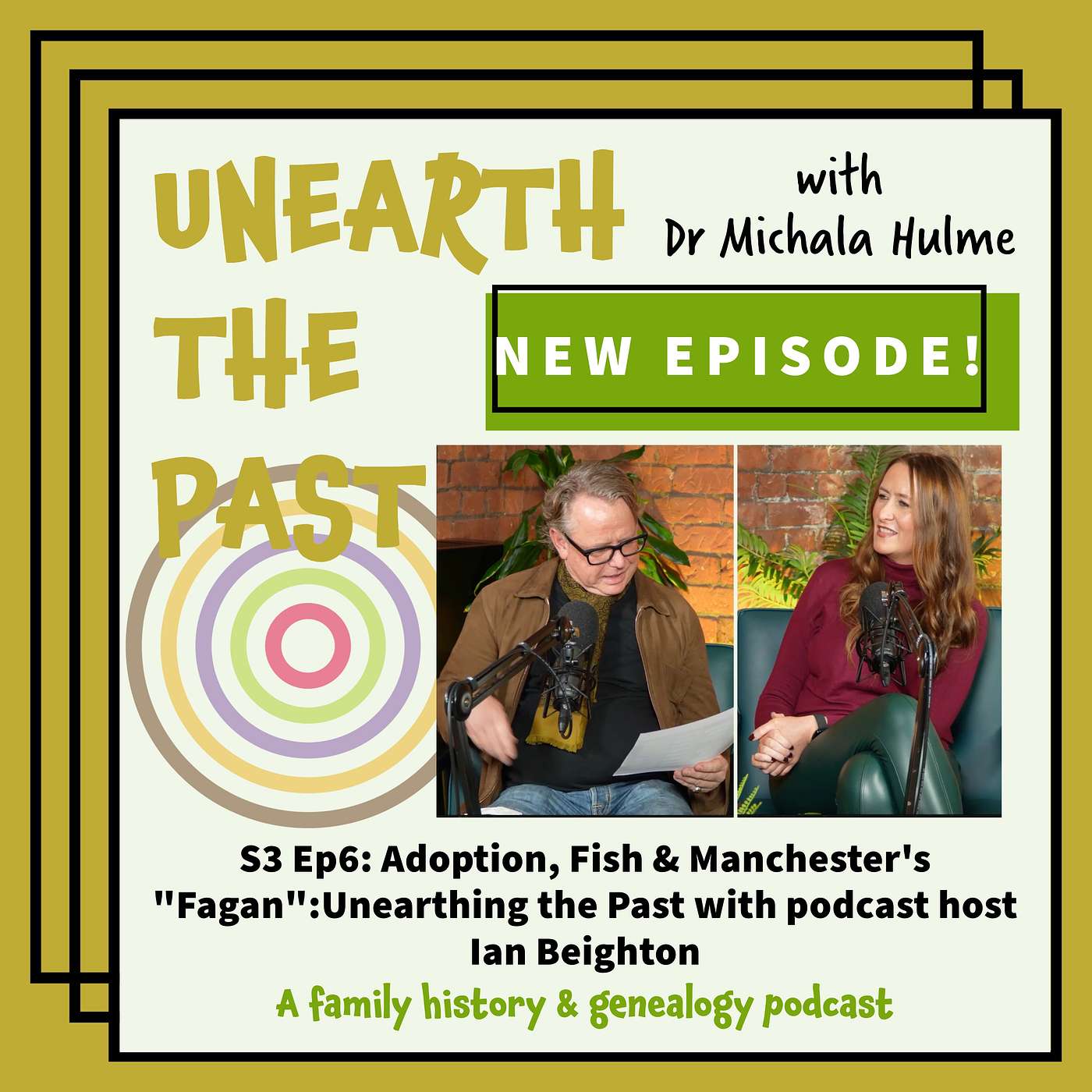 S3 Ep6: Adoption, Fish & Manchester's "Fagan":Unearthing the Past with podcast host Ian Beighton