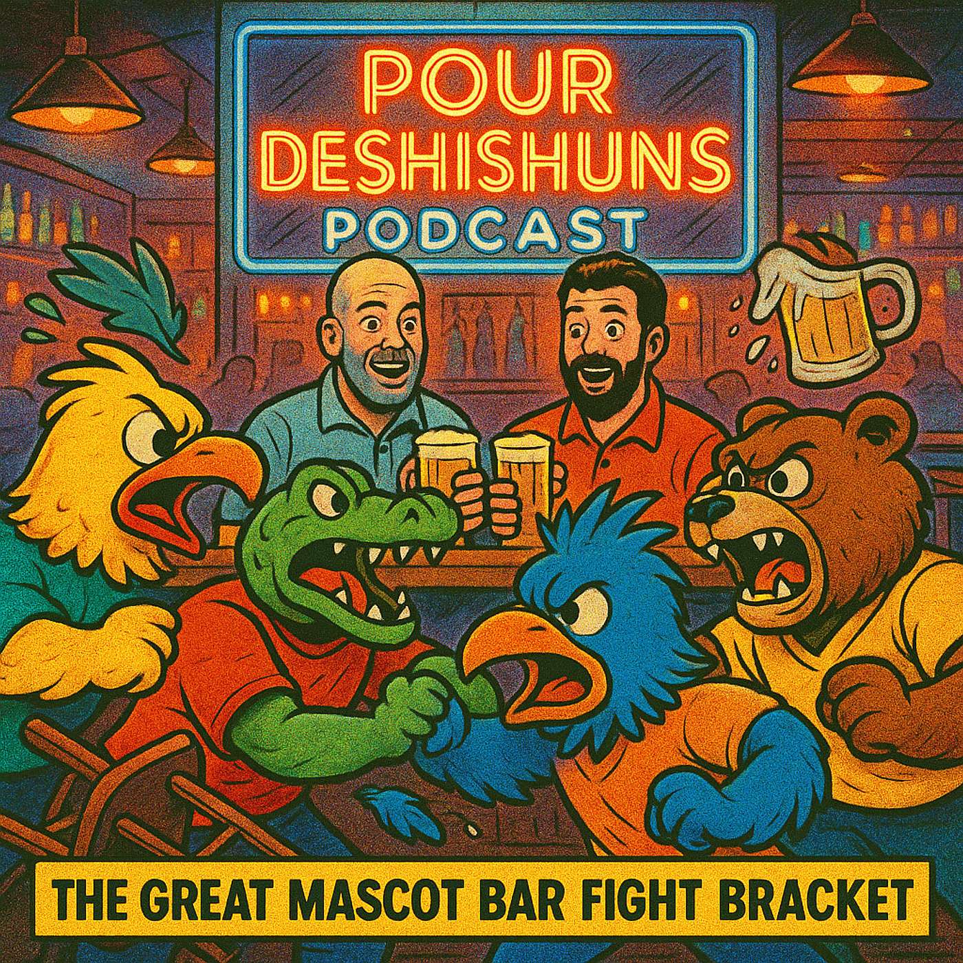 090 - The Great Mascot Bar Fight Bracket
