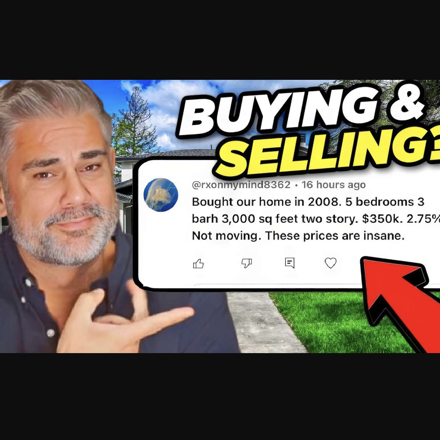 Sacramento Real Estate UPDATE!  Should You Buy or Sell in Today's Housing Market? episode artwork