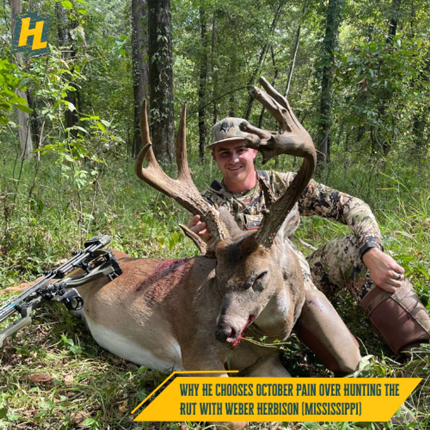 40: Why He Chooses October Pain Over Hunting The Rut with Weber Herbison (Mississippi)