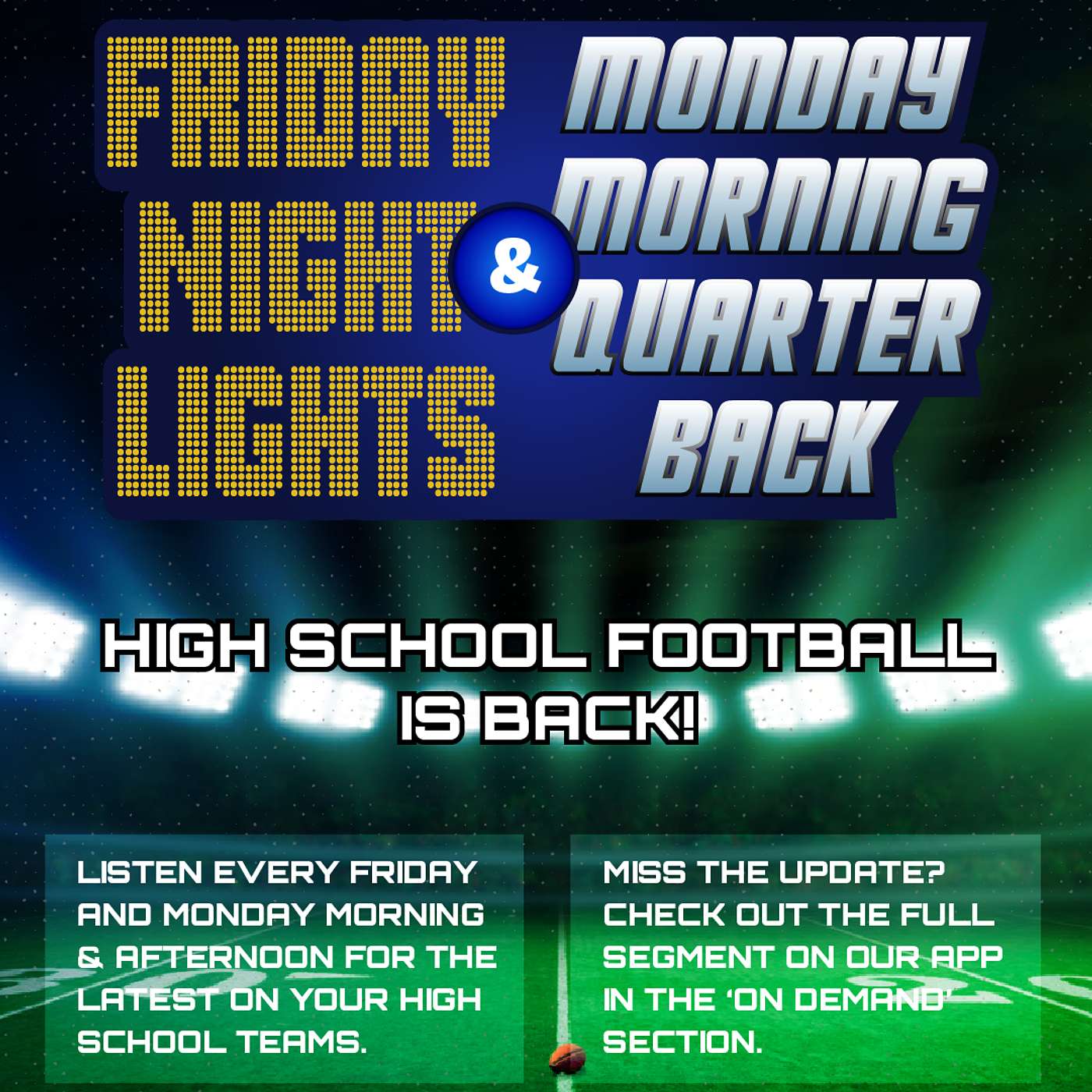 WEEK 2 Monday Morning Quarterback on Rocky 99.1 episode artwork