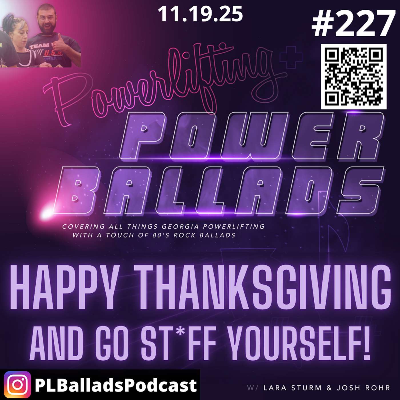 Ep. 227 - Happy Thanksgiving...we're taking next week off