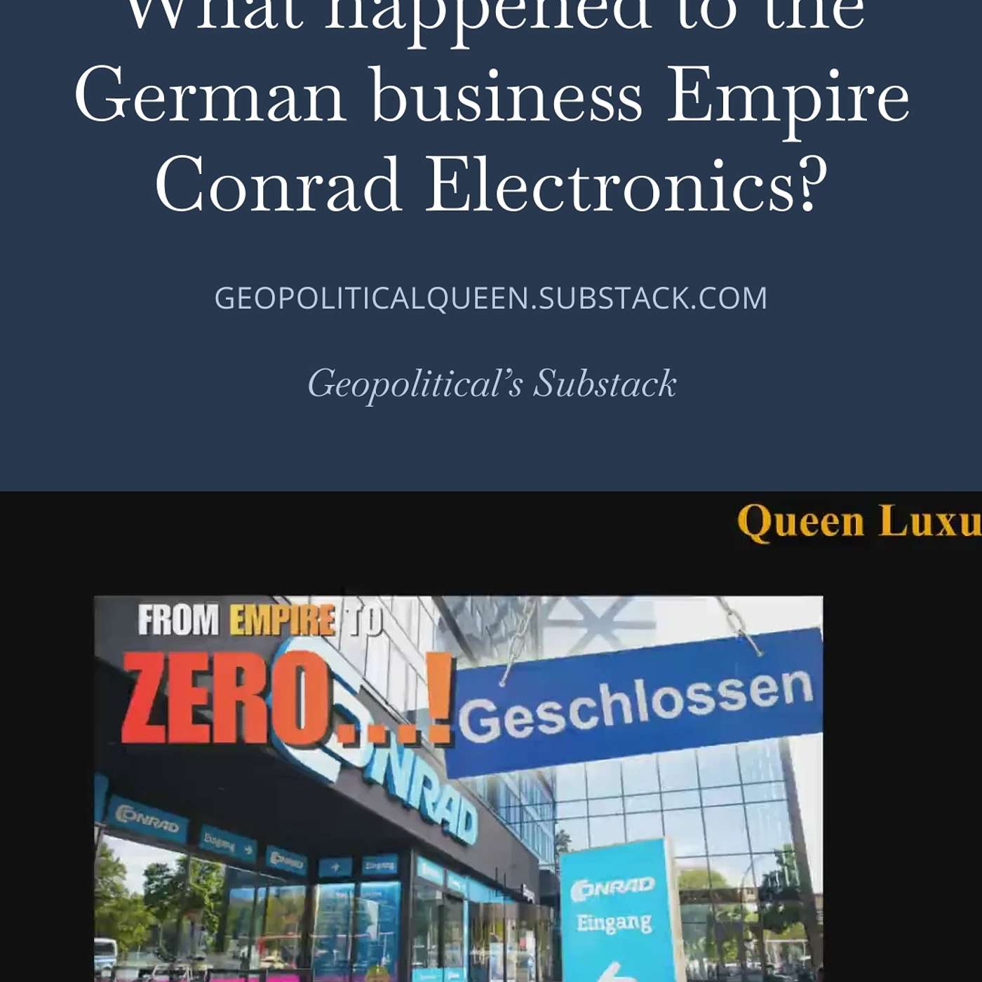 Conrad Electronics in Germany Became a B2B Marketplace