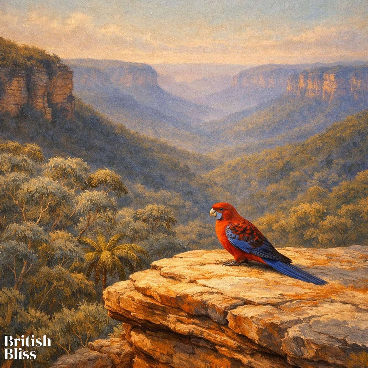 The Blue Mountain Haze: Bedtime Story For Adults (Soothing British Male Voice)