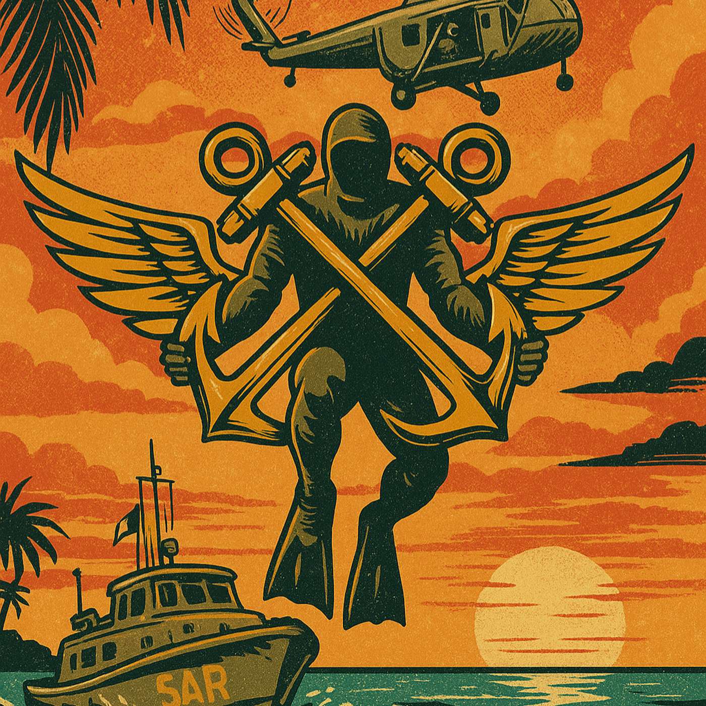 The First Aviation Rescue Swimmer was a BM?