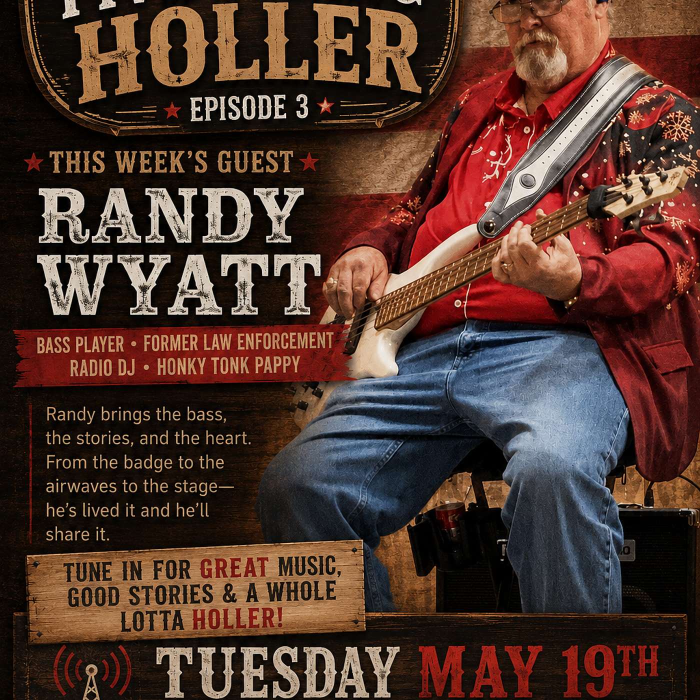 Episode 3: Randy Wyatt - From The Jail to The Stage episode artwork