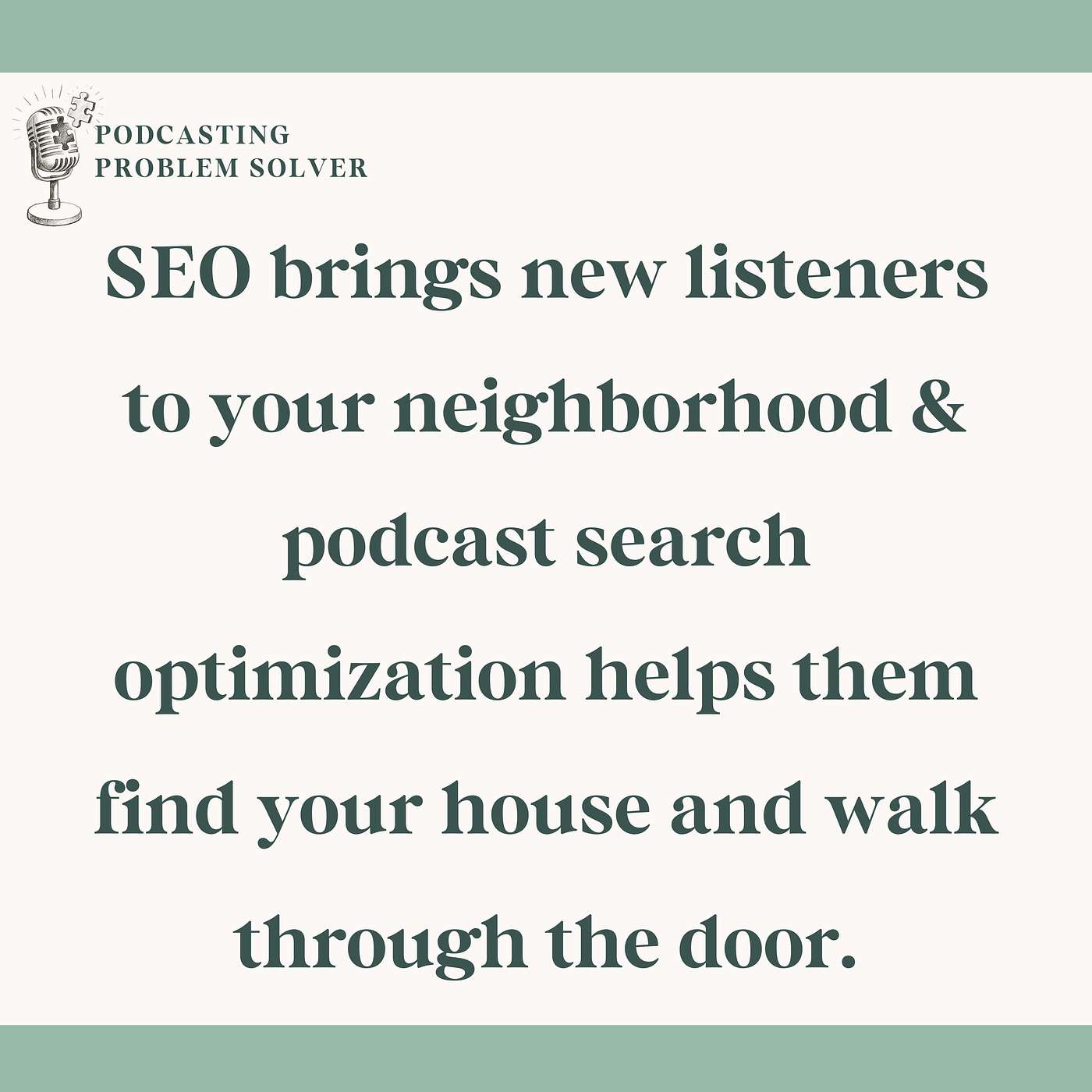 Podcast Growth and SEO Strategies for Entrepreneurs | Podcasting Problem Solver