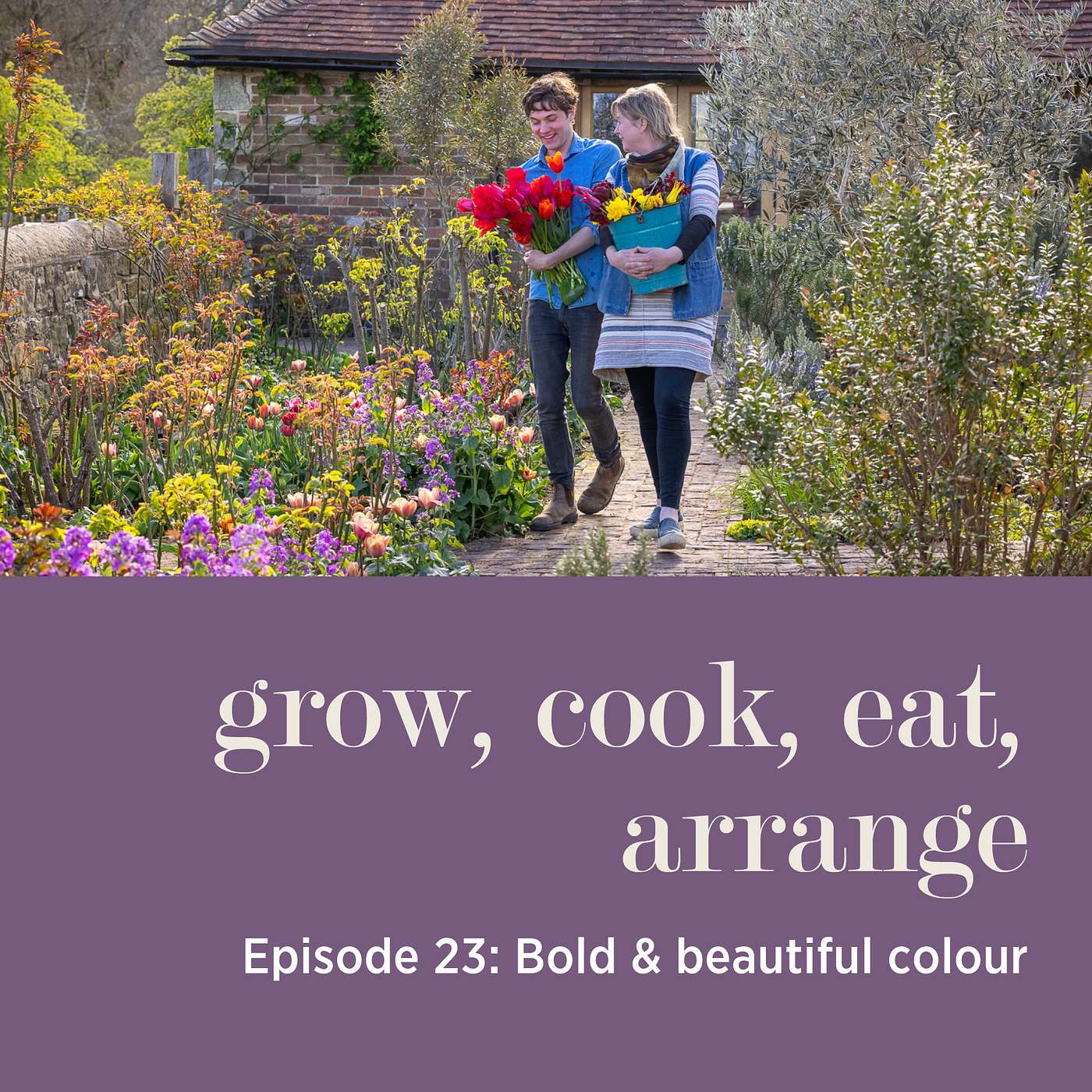 cover of episode Bold & Beautiful Colour with Sarah Raven and Arthur Parkinson - Episode 23