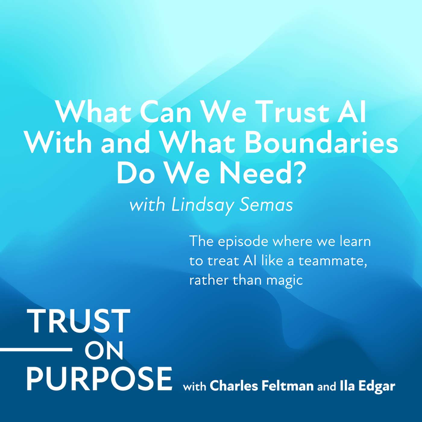 What can we trust AI with and what boundaries do we need?