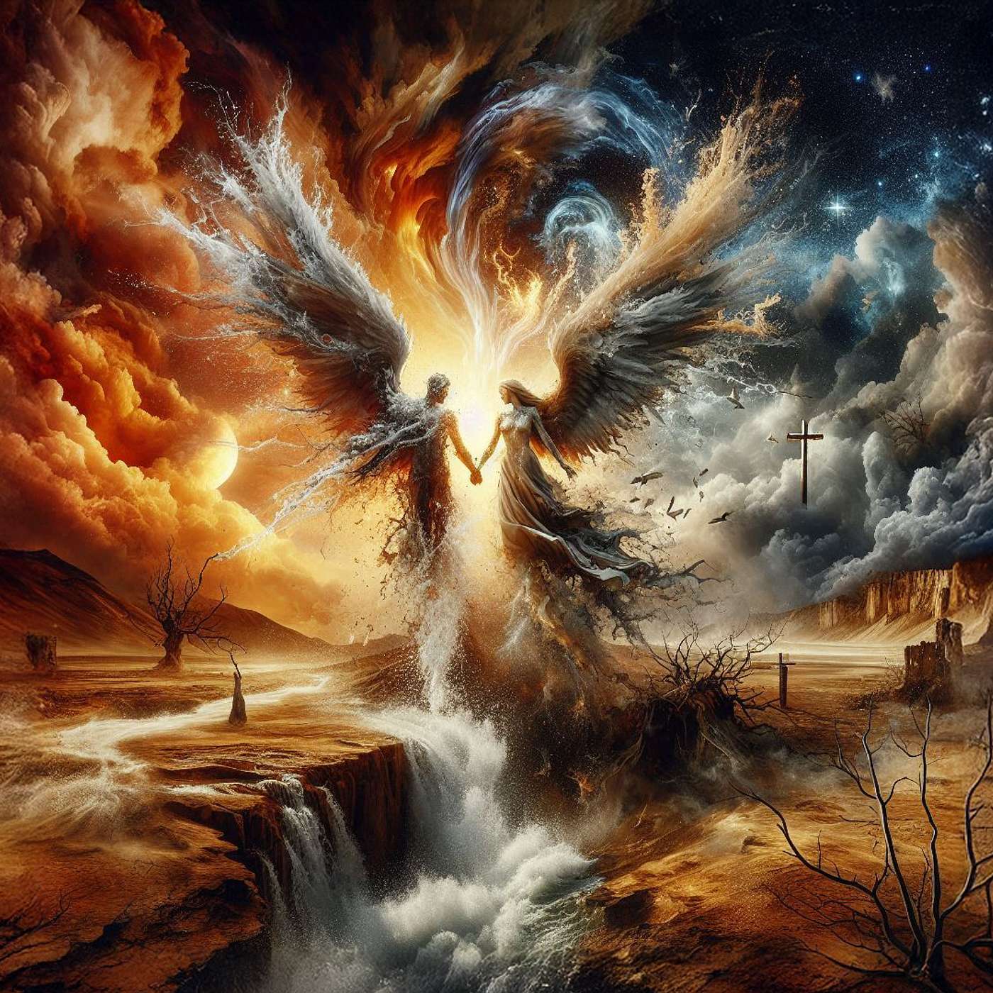 t293 Your Gentle Words Flow Over Me (God Hear Me) live composing Nicholas Mazzio Lauren Mazzio The Rain
