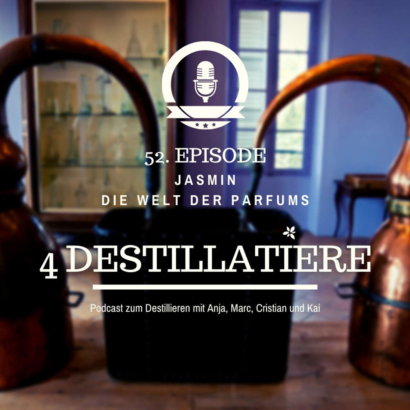4 Destillatiere - der Destillations-Podcast