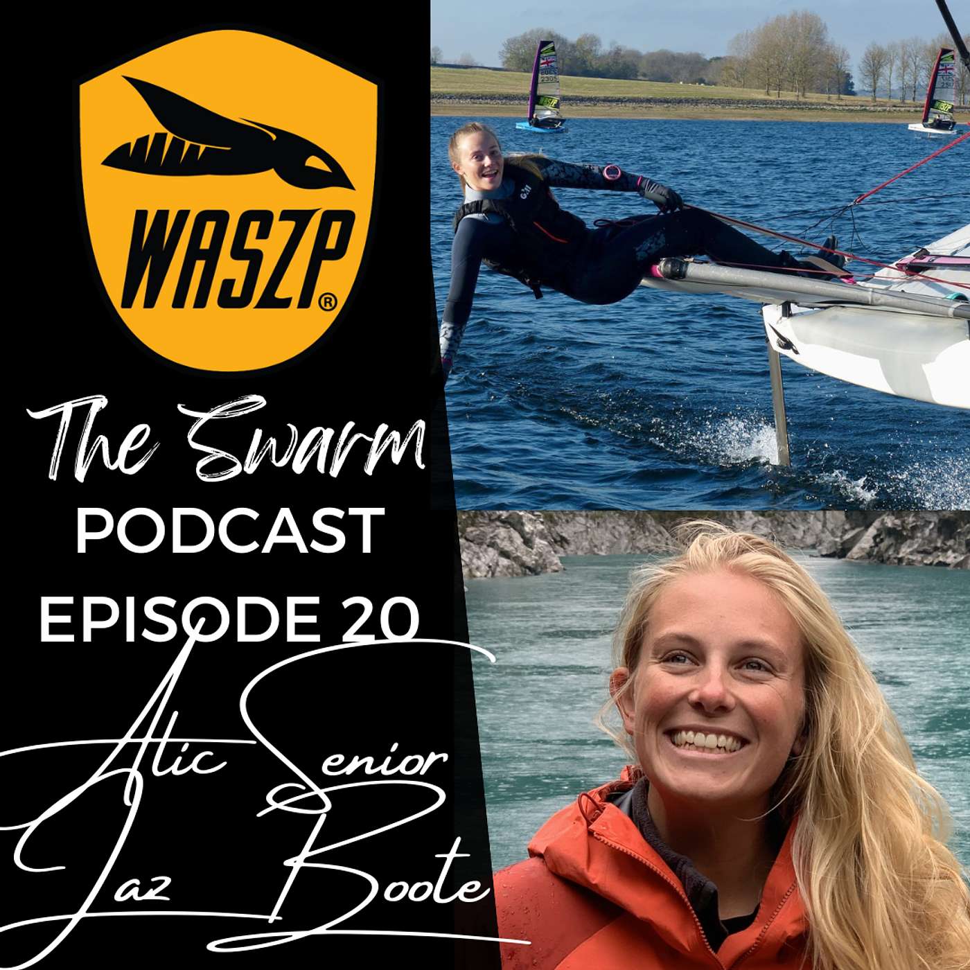 Ep 20 - Magenta Foiling Team - Alice Senior & Jaz Boote Ep 20 - Magenta Foiling Team - Alice Senior & Jaz Boote