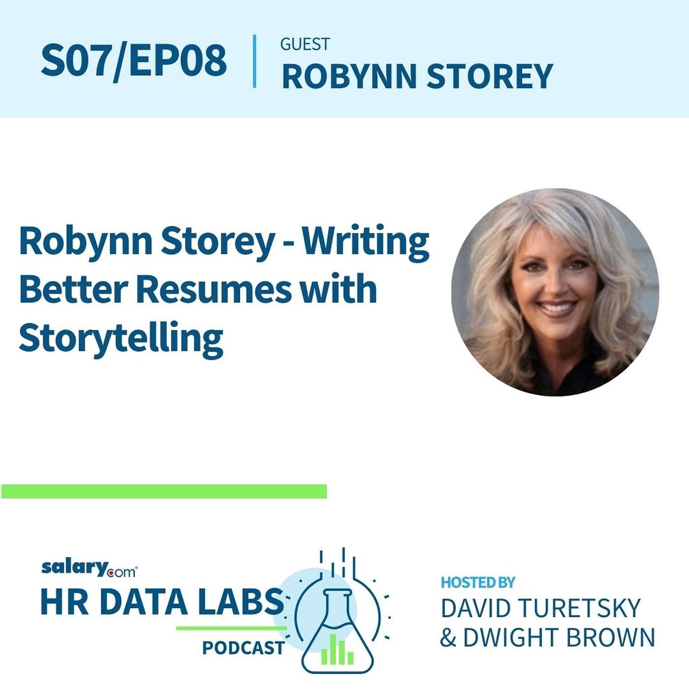 cover of episode Robynn Storey - Writing Better Resumes with Storytelling