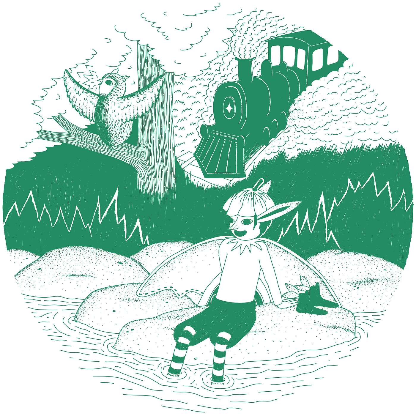 Alfen Alf og jagten på den nye bofælle