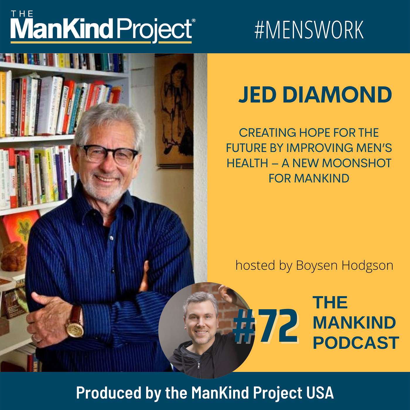 Creating Hope For The Future By Improving Men’s Health | Jed Diamond | Ep #072
