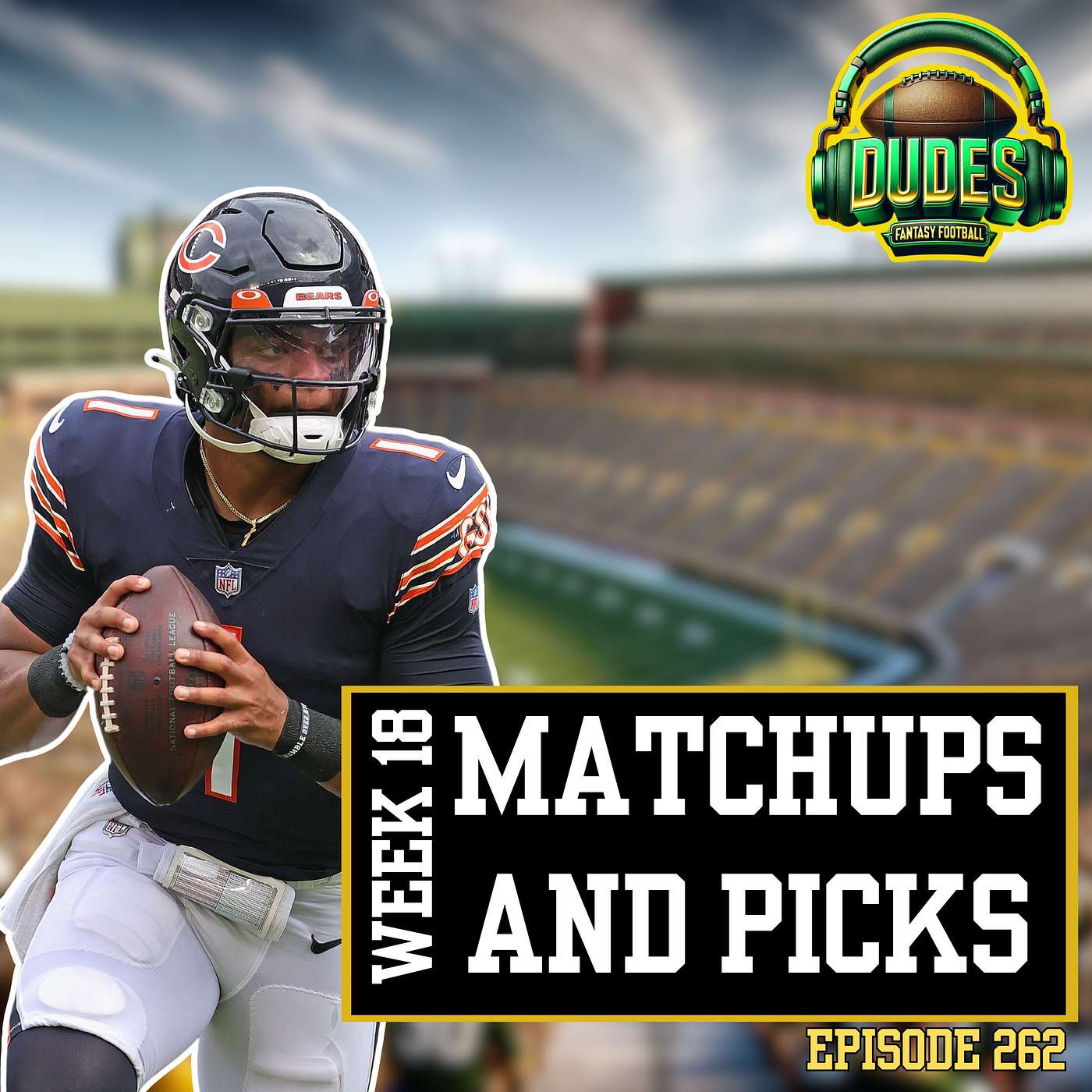 Week 18 Picks, Justin Fields, Lions Ref reaction, and More