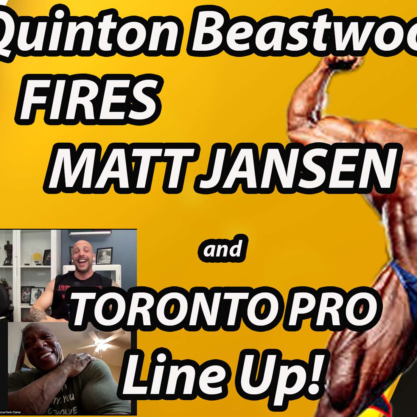 Muscle Talk L TORONTO PRO 2024 Quinton Beastwood FIRES Matt Jansen Coach Bodybuilding Trainer #IFBB episode artwork