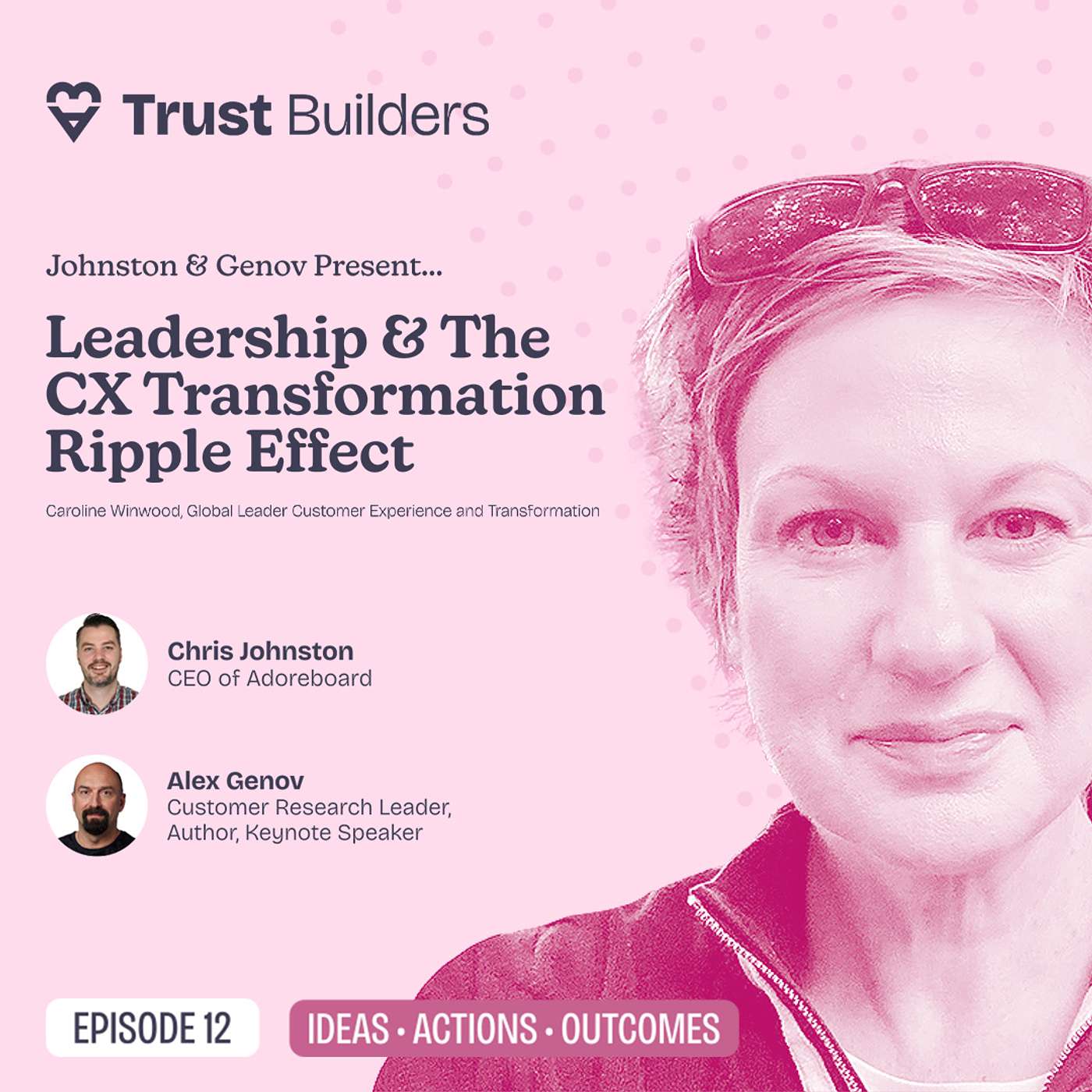 Leadership & The CX Transformation Ripple Effect with Caroline Winwood | Dyson, PepsiCo episode artwork