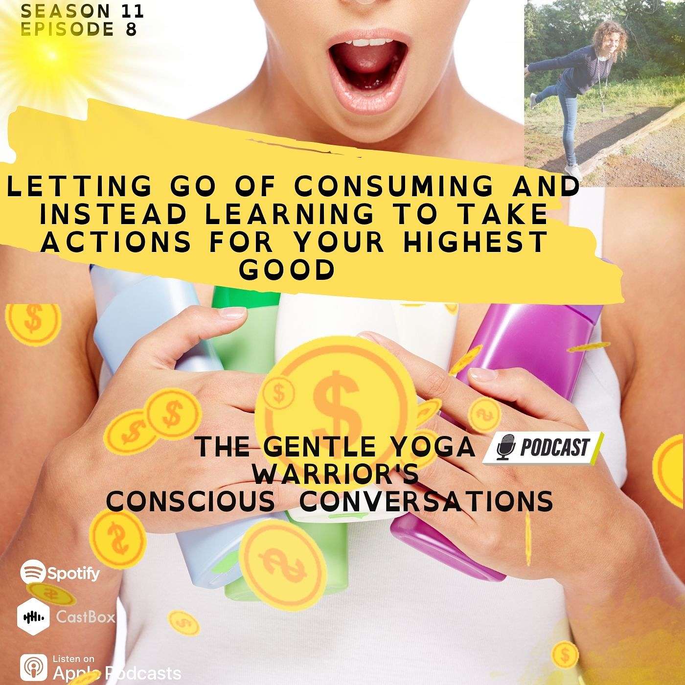 Letting Go Of Consuming And Instead Learning To Take Actions For Your Highest Good