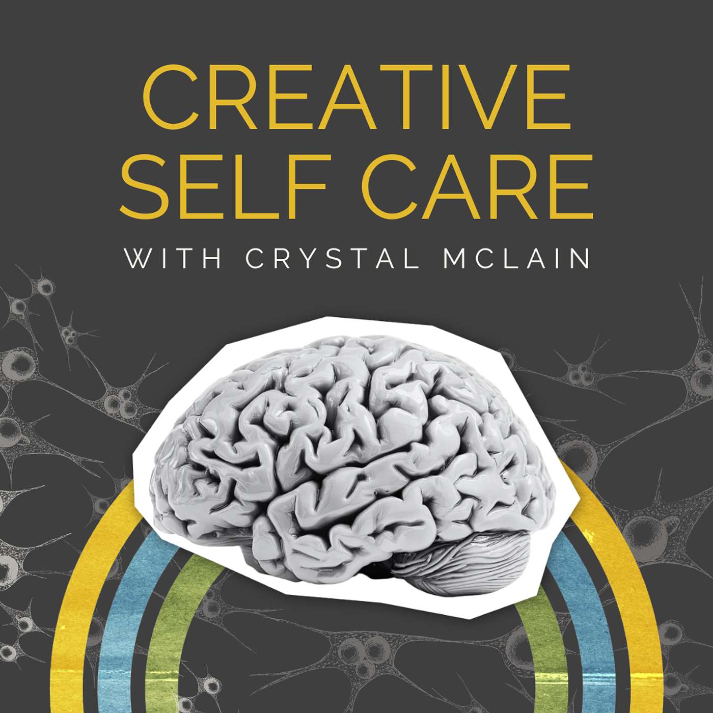Simple Stress Management, Nervous System Regulation, Burnout Recovery, and Regaining Agency Through Creative Self Care With Crystal McLain Artwork