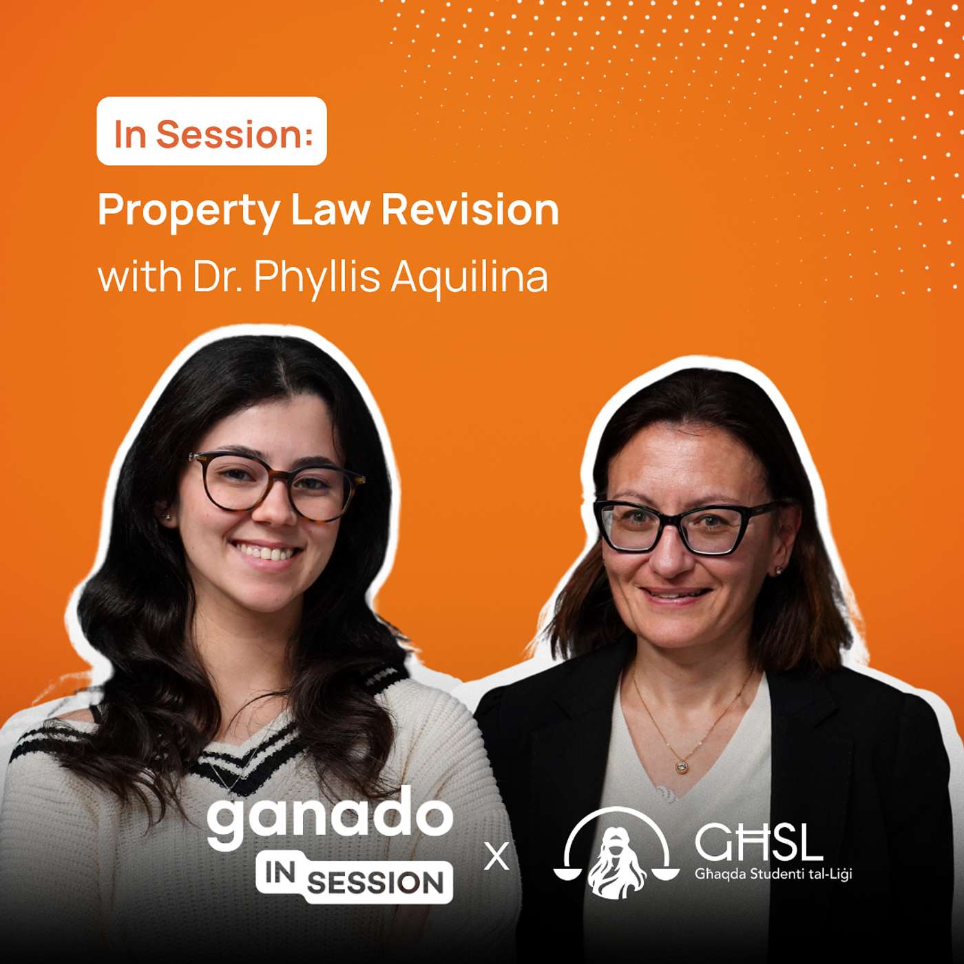 In Session: Property Law Revision – Dr. Phyllis Aquilina x GħSL episode artwork