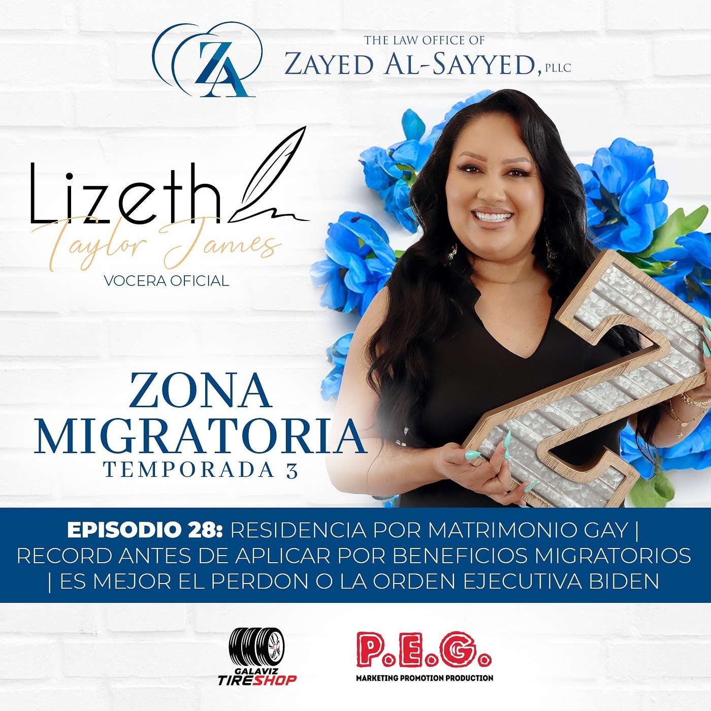 Untitled Episode3ra. Temporada /E28: Residencia por Matrimonio Gay | Récord antes de Aplicar por Beneficios Migratorios y Es mejor el Perdón o la Orden Ejecutiva Biden?